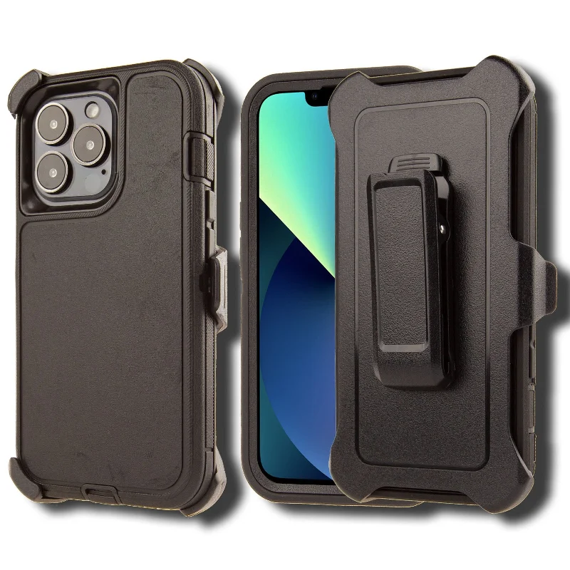 Shockproof Case for Apple iPhone 13 Pro Cover Clip Rugged Heavy Duty